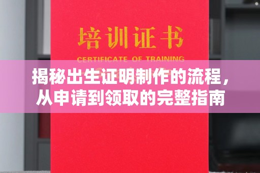 平昌揭秘出生证明制作的流程，从申请到领取的完整指南